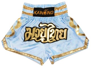 Kanong Kids Kickboxing Shorts : KNS-121-LightBlue-K