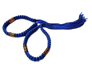 Prajiad Muay Thai Arm bands : Thai Style Blue