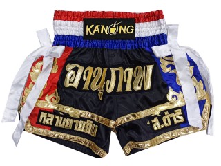 Custom Muay Thai Shorts : KNSCUST-1214 Black