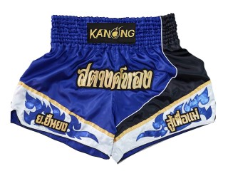 Custom Muay Thai Shorts : KNSCUST-1230 Blue