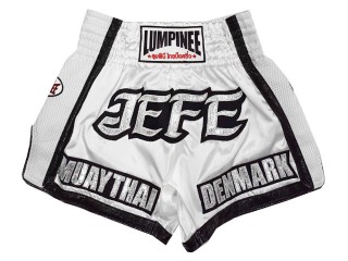 Customize Muay Thai Shorts : KNSCUST-1244-White