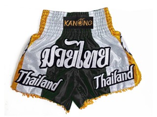 Personalize Muay Thai Shorts : KNSCUST-1252-Black