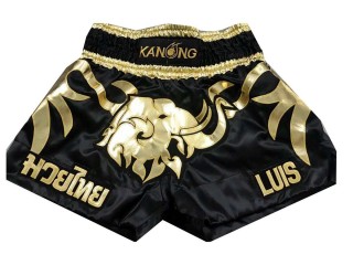 Personalized ribbon Muay Thai Shorts : KNSCUST-1023