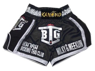 Short de Muay Thai Kickboxing hommes Personnalisé : KNSCUST-1041